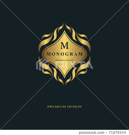 Vector Logo Design Templates And Monogram Design Elements In