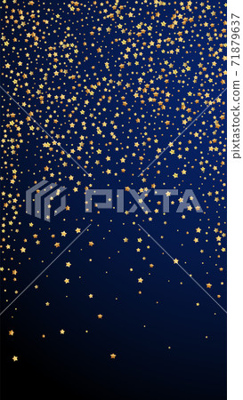 Gold stars luxury sparkling confetti. Scattered sm Gold stars luxury sparkling confetti. Scattered sm 71879637