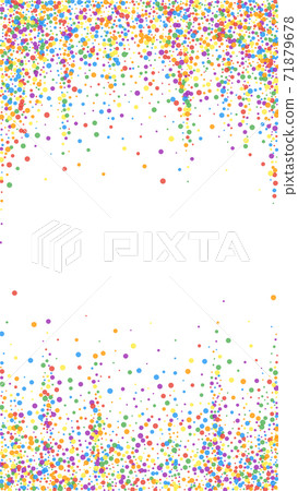 Festive dramatic confetti. Celebration stars. Joyo 71879678