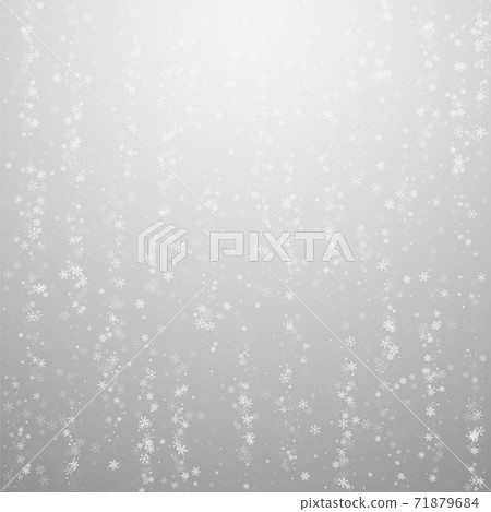 Beautiful snowfall Christmas background. Subtle fl Beautiful snowfall Christmas background. Subtle fl 71879684