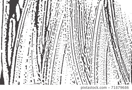 Grunge texture. Distress black grey rough trace. A 71879686