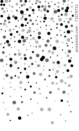 Scattered random black dots. Dark points dispersio Scattered random black dots. Dark points dispersio 71879732