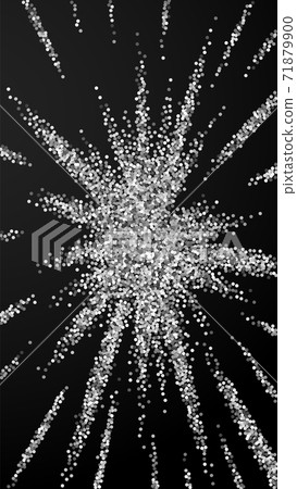 Round silver glitter luxury sparkling confetti. Sc Round silver glitter luxury sparkling confetti. Sc 71879900