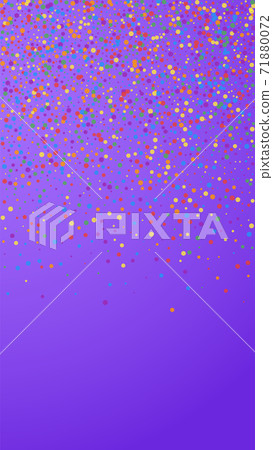 Festive adorable confetti. Celebration stars. Rain Festive adorable confetti. Celebration stars. Rain 71880072