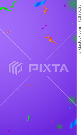 Streamers and confetti. Festive streamers tinsel a Streamers and confetti. Festive streamers tinsel a 71880153