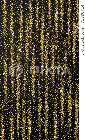 Gold triangles glitter luxury sparkling confetti. Gold triangles glitter luxury sparkling confetti. 71880714