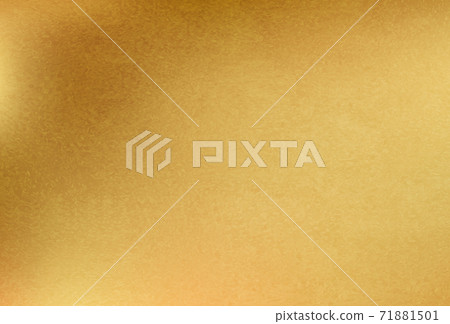 Texture of golden paper or foil. 71881501