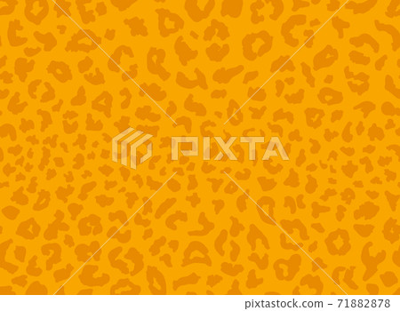 Seamless leopard fur pattern. Fashionable wild leopard print