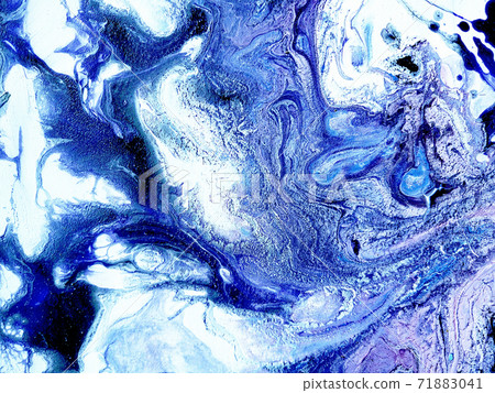 Acrylic texture with watercolor. Raster background 71883041