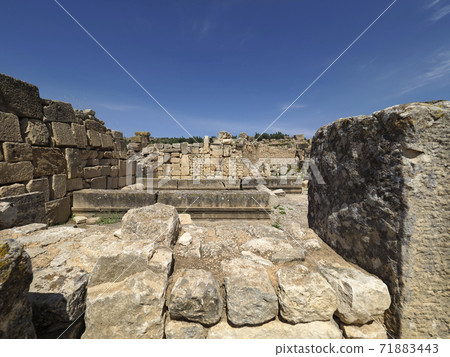 Tunisia · Dugga ruins / Roman Ruins of Dougga, Tunisia 71883443