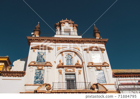 Andalusia with Colorful building and old architecture in Spain Andalusia with Colorful building and old architecture in Spain 71884795