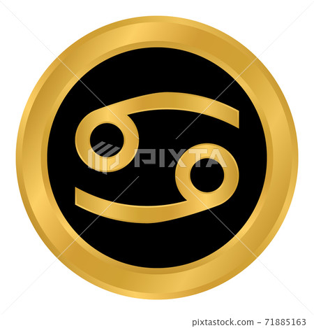 Cancer symbol on white. Cancer symbol on white. 71885163