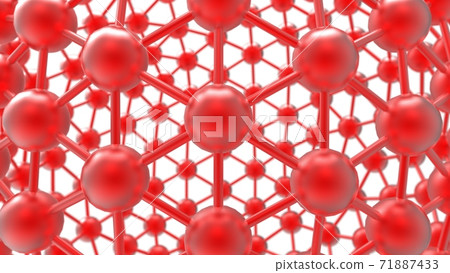 3D abstract illustration of a sphere 3D abstract illustration of a sphere 71887433