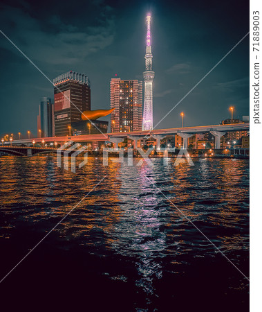 Sumidagawa and Tokyo Sky Tree Sumidagawa and Tokyo Sky Tree 71889003
