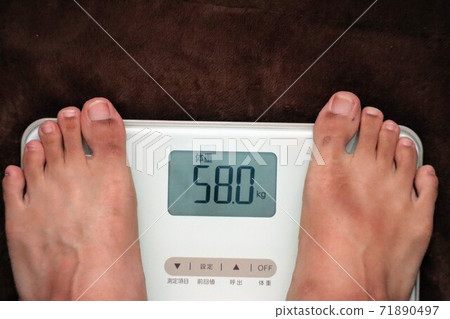 節食成功的人的特寫 71890497