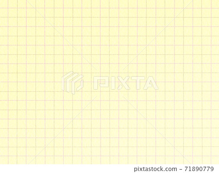 黃色配棕色和粉色網格線背景插畫素材 71890779