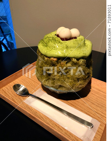 Matcha shaved ice Matcha shaved ice 71893011