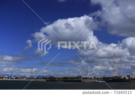 Omuta City Miike Port Scenery, Omuta City Miike Port Scenery, 71893513