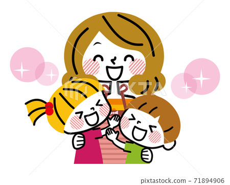 Children who love moms Children who love moms 71894906
