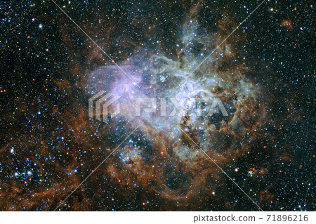 Awesome of endless cosmos. Elements of this image furnished by NASA 71896216