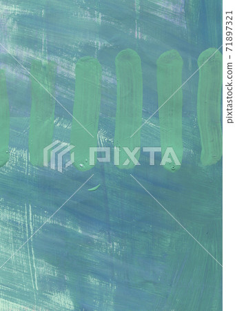Raster Background Trendy Color 2021. Brush strokes texture. Hand drawn splashes 71897321