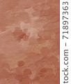 Raster Background Trendy Color 2021. Brush strokes texture. Hand drawn splashes 71897363