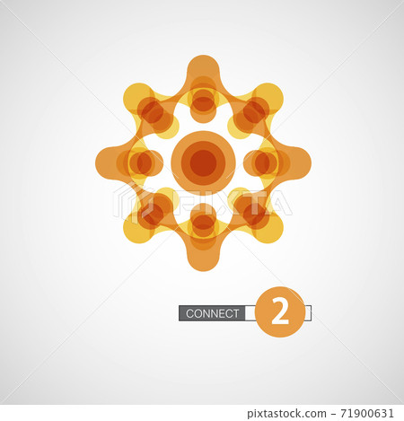 Flat set. Digital background. Modern flat design. Abstract background technology graphic design. Business network concept. Business teamwork concept. Internet technology. Website icon symbol 71900631