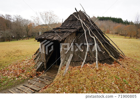 初冬的五所野遺址 71900805