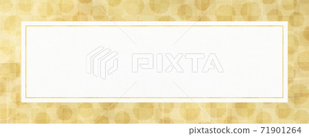 Blank golden picture scroll [5: 2] 71901264