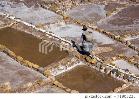 Maras Salt Pans - Urubamba - Peru 71903223