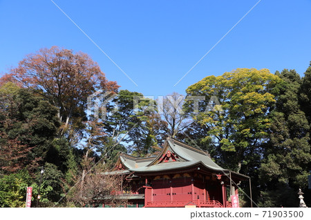 川越城堡三好神社為勝利祈禱 71903500