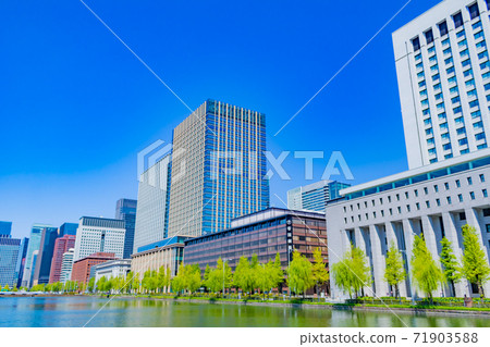 東京丸之內的風景 東京丸之內的風景 71903588
