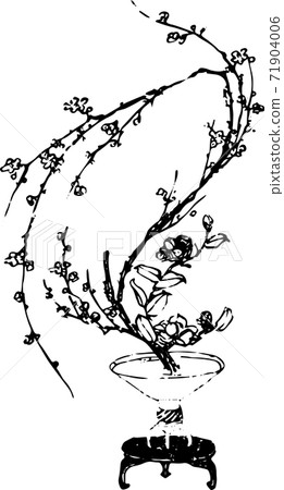 花_李子和山茶花2 花_李子和山茶花2 71904006