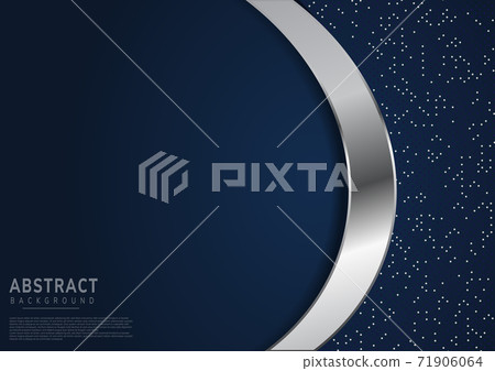 Abstract template dark blue background with... - Stock Illustration ...