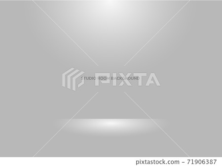 Abstract white background Studio room backdrop... - Stock Illustration ...