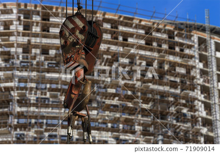 multi-storey building under construction (new residential complex) , Moscow, Russia multi-storey building under construction (new residential complex) , Moscow, Russia 71909014