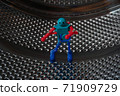 Robot dancing in a basket pattern 71909729