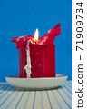 candle, flame, heart 71909734