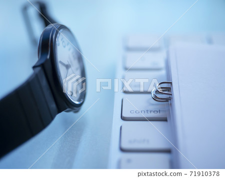 Business image · document · keyboard Business image · document · keyboard 71910378