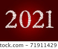 Vector diamond 2021 text 71911429