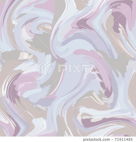 Abstract swirl brush strokes seamless pattern Abstract swirl brush strokes seamless pattern 71911485