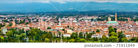 Panorama of Vicenza in Italy Panorama of Vicenza in Italy 71911849