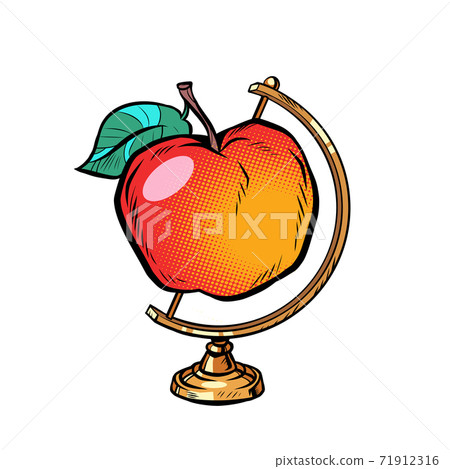 globe international ripe red apple 71912316