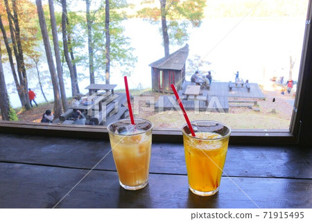Two glasses of juice Two glasses of juice 71915495