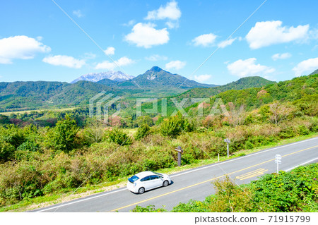 Daisen (Tottori Prefecture): From Kimendai Observatory Rest Area 71915799