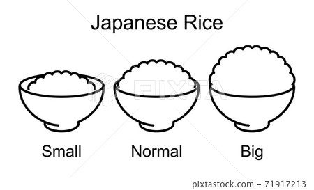 剛煮熟的米飯圖標大/中/小 71917213