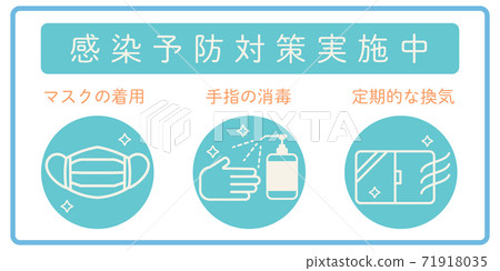預防傳染病措施的插圖 71918035
