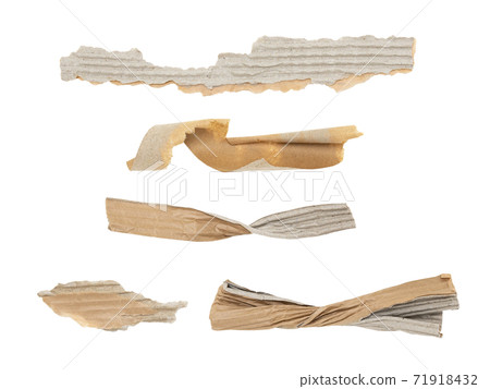 Torn cardboard material-there are multiple variations Torn cardboard material-there are multiple variations 71918432