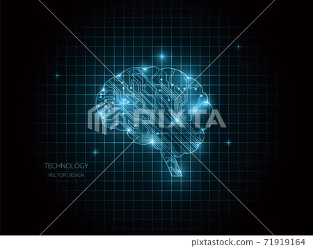 Image of artificial intelligence that glows faintly Image of artificial intelligence that glows faintly 71919164