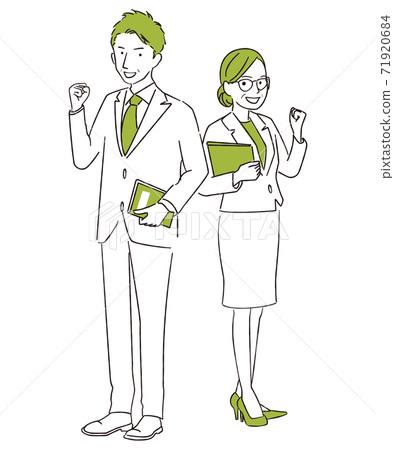 Hand-painted 1color men's and women's pair suit veteran guts pose Hand-painted 1color men's and women's pair suit veteran guts pose 71920684